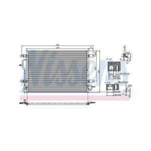 Kondensor, klimatanläggning, audi a4 b6, a4 b6 avant, a4 b6 cabriolet, a6 c5, a6 c5 avant, 8E0.260.401 A, 8E0.260.401 B, 8E0.26