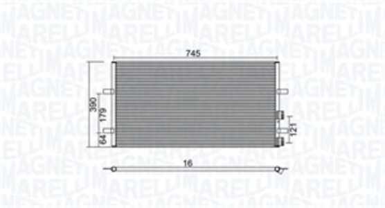 Kondensor, klimatanläggning, ford transit buss, transit flak/chassi, transit skåp, transit tourneo buss, 1371571, 1383318, 6C11