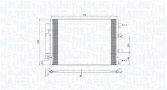 Kondensor, klimatanläggning, ford c-max ii, focus iii, focus sedan iii, focus turnier iii, grand c-max, 1703509, 1798139, 18510