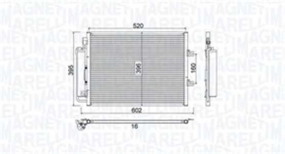 Kondensor, klimatanläggning, renault twingo ii, 8200448252, 921006980R