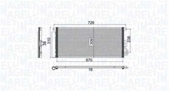 Kondensor, klimatanläggning, chevrolet trax, opel mokka / mokka x, vauxhall mokka / mokka x, 1850274, 1850336, 95026337, 953217