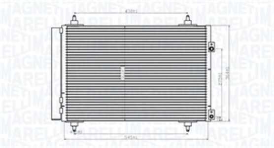 Kondensor, klimatanläggning, citroën,ds,peugeot, 6455CX, 6455EW, 6455GG, 6455GH, 6455GL, 6455HJ, 6455HK, 6455HT, 9650545480, 96