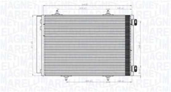 Kondensor, klimatanläggning, citroën,ds,opel,peugeot, 3637002, 6455EK, 6455HF, 6455HG, 96508940, 9650894080, 9683489580, 968356