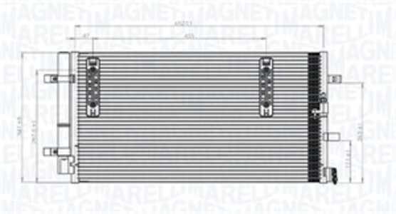 Kondensor, klimatanläggning, audi a4 allroad b8, a4 b8, a4 b8 avant, a5, a5 cabriolet, a5 sportback, q5, 4G0260403A, 4G0260403B