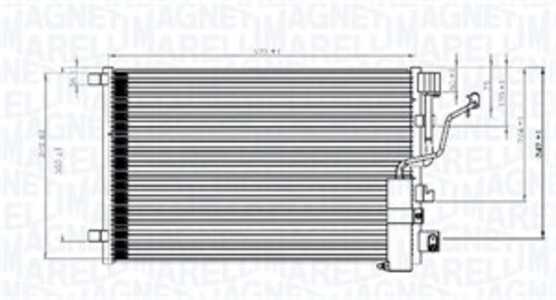 Kondensor, klimatanläggning, nissan qashqai / qashqai +2 i, 13171592, 13300339, 1850111, 6850237, 93182213