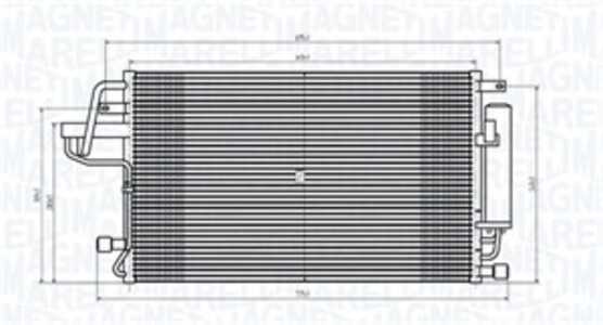 Kondensor, klimatanläggning, hyundai tucson, kia sportage ii, 976062E000, 97606-2E000