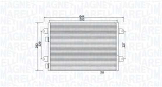 Kondensor, klimatanläggning, dacia,renault, 8200182361, 8200191738, 8200557066, 8671017607