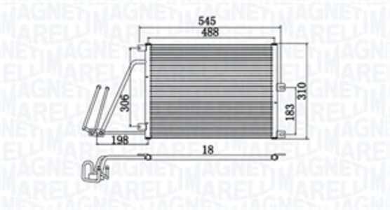 Kondensor, klimatanläggning, opel vectra b, vectra b halvkombi, vectra b kombi, vauxhall vectra, 1850051, 1850061, 52479125, 52