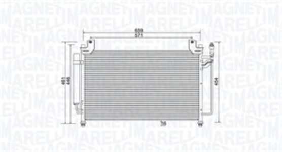 Kondensor, klimatanläggning, mazda cx-7, EGY16148ZB, EGY1-61-48ZB, EGY16148ZC, EGY1-61-48ZC, EH44-61-480, EH4461480A, EH44-61-4