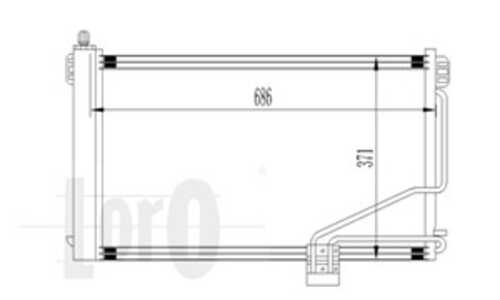 Kondensor, klimatanläggning, mercedes-benz, 2035000054, 2035000254, 2035000554, 2035000654, 2035000954, 2035001054, 2035001154,