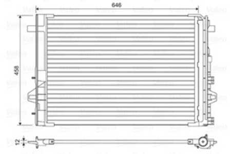 Kondensor, klimatanläggning, infiniti,mercedes-benz, 2465000054, 2465000454, 921005DA0A, 92100-5DA0A, A2465000054, A2465000454