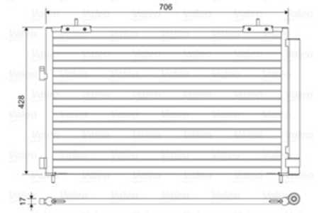 Kondensor, klimatanläggning, toyota rav 4 iv, 8846042110, 88460-42110