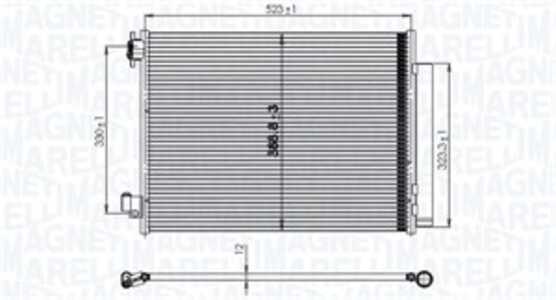 Kondensor, klimatanläggning, dacia,renault, 8660003626, 8660003630, 921001697R, 921001908R, 921006454R, 921006843R