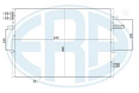 Kondensor, klimatanläggning, ford mondeo iii, mondeo sedan iii, mondeo turnier iii, 1222758, 1226113, 1232654, 1671716, 2S7H-19