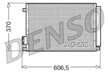 Kondensor, klimatanläggning, abarth 500 / 595 / 695, 500c / 595c / 695c, fiat 500, 500 c, panda, panda van, ford ka, lancia yps