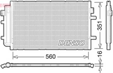 Kondensor, klimatanläggning, iveco daily flak/chassi v, daily flak/chassi vi, daily skåp v, daily skåp vi, 5801255825