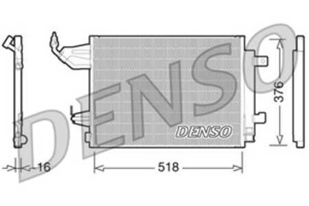 Kondensor, klimatanläggning, mitsubishi colt vi, colt czc cabriolet vi, smart forfour, fortwo cabrio, fortwo coupé, 4548300070,