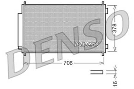 Kondensor, klimatanläggning, honda cr-v iii, 80110SWAA01, 80110SWWG01, 80110SWWG02, 80110SWYG01