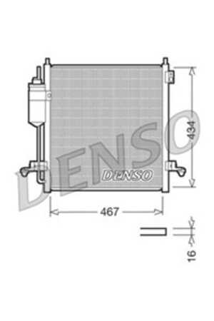 Kondensor, klimatanläggning, mitsubishi l200 / triton, 7812A171, MN123606