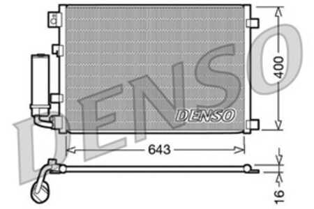 Kondensor, klimatanläggning, nissan qashqai / qashqai +2 i, 92100JD00A, 92100JD200