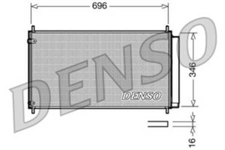 Kondensor, klimatanläggning, toyota auris, avensis kombi, avensis sedan, corolla sedan, corolla verso, verso, 8845002410, 88450