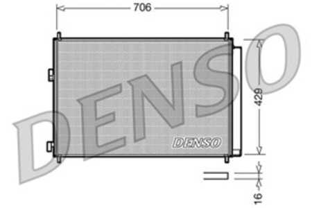 Kondensor, klimatanläggning, toyota rav 4 iii, 8846042100, 8846042120, 88460AZ017