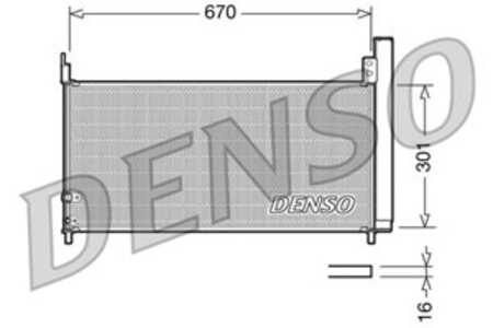 Kondensor, klimatanläggning, lexus ct, toyota auris, prius plus, 8846047150, 8846076010