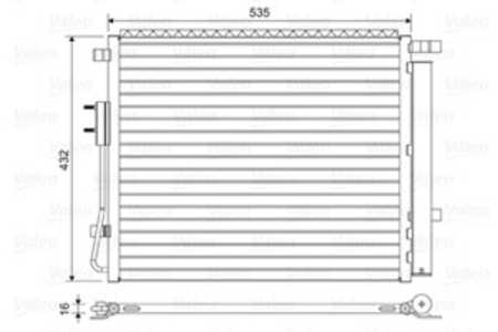 Kondensor, klimatanläggning, hyundai grand santa fé, santa fé iii, 976062W000, 97606-2W000, 97606C6000, 97606-C6000