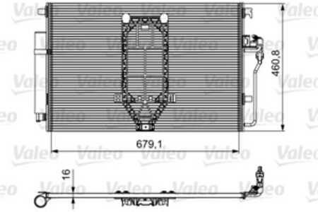 Kondensor, klimatanläggning, mercedes-benz, 9065000554, A9065000554