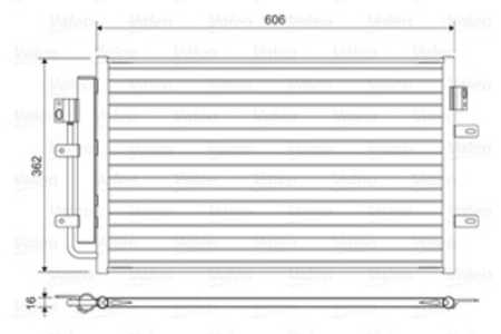 Kondensor, klimatanläggning, iveco daily flak/chassi v, daily skåp v, 5801255825