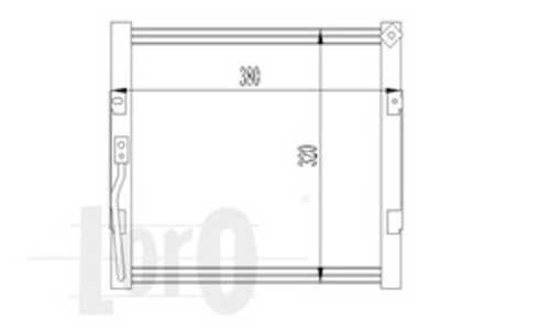 Kondensor, klimatanläggning, honda,rover, 80110SR1A13, 80110SR1A23, 80110SR3023