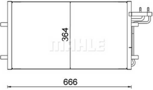 Kondensor, klimatanläggning, ford, 1234248, 1335552, 1491689, 1516838, 3M5H19710AB, 3M5H19710CA, 3M5H19710CB, 3M5H19710CC