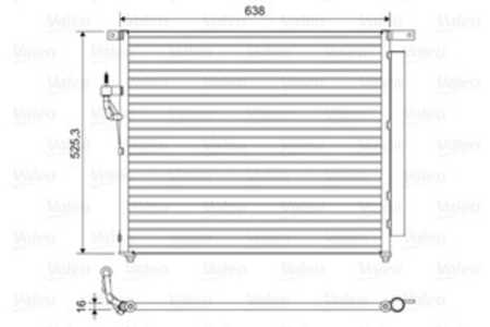 Kondensor, klimatanläggning, ford ranger, 5139233, 5264360, AB3919710AA, AB3919710AB, UC9M61480, UC9M-61-480, UC9M61480A, UC9M-