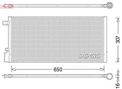 Kondensor, klimatanläggning, chevrolet trax, opel mokka / mokka x, 95465726