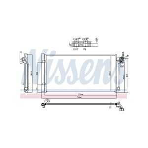 Kondensor, klimatanläggning, land rover discovery sport, range rover evoque, K8D219710AB, LR115952