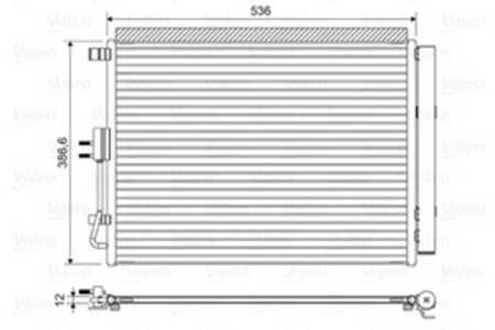 Kondensor, klimatanläggning, hyundai,kia, 97606A5800, 97606-A5800, 97606A5801, 97606-A5801