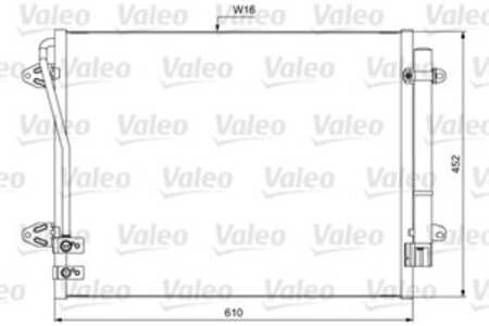 Kondensor, klimatanläggning, vw cc b7, passat alltrack b7, passat b6, passat b6 variant, passat b7, passat b7 variant, passat c