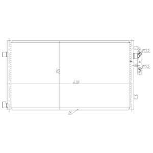 Kondensor, klimatanläggning, bmw i3 [i01], 64439305933, 64536804735, 64539305933, 6804735, 9305933