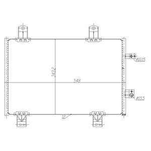 Kondensor, klimatanläggning, mazda 2, cx-3, D11R61480, D11R61480A, DA6G61480, DB9N61480, DB9N61480A