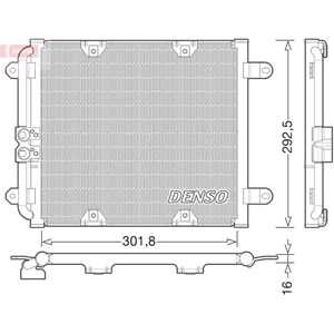 Kondensor, klimatanläggning, audi r8, r8 spyder, 420260401A, 420260401B