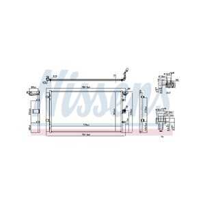 Kondensor, klimatanläggning, ford ecosport, fiesta vii, puma, 2120367, 2176916, JN1119710AB, JN1119710AC