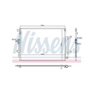 Kondensor, klimatanläggning, jeep cherokee, 68399028AA, 68399028AB