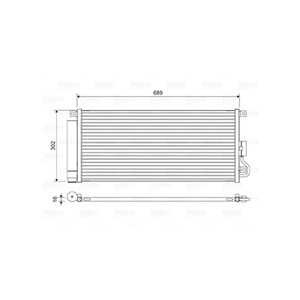 Kondensor, klimatanläggning, chevrolet trax, opel mokka / mokka x, vauxhall mokka / mokka x, 1850274, 1850336, 95026337, 953217