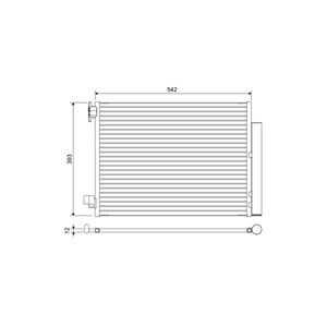 Kondensor, klimatanläggning, renault twingo iii, smart forfour halvkombi, fortwo cabriolet, fortwo coupé, 4535000054, 921001697