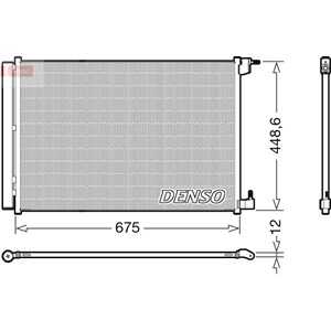 Kondensor, klimatanläggning, mercedes-benz, 0995000454, 995000454, 995001854, A0995000454