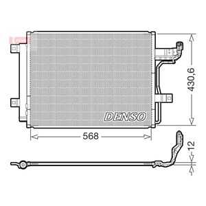 Kondensor, klimatanläggning, mazda 3 halvkombi, 3 sedan, cx-30, BDGF61480