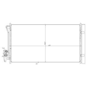 Kondensor, klimatanläggning, land rover discovery sport, discovery sport van, range rover evoque, range rover evoque cabriolet,