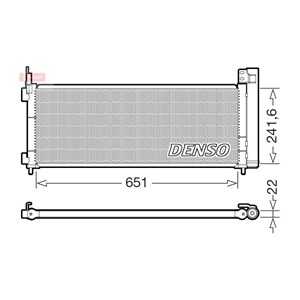 Kondensor, klimatanläggning, toyota rav 4 iv, 8846042150