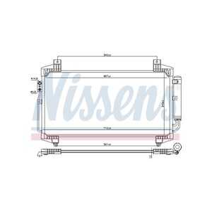 Kondensor, klimatanläggning, mitsubishi eclipse cross, 7812A351