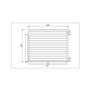 Kondensor, klimatanläggning, renault, 921001829R, 921004063R, 921008540R